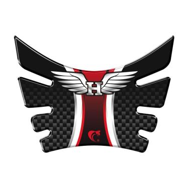 Imagem de Protetor Tanque Cross Bros 160-nsx, Falcon, Xre 190 Carbono Vermelho Carbono Vermelho