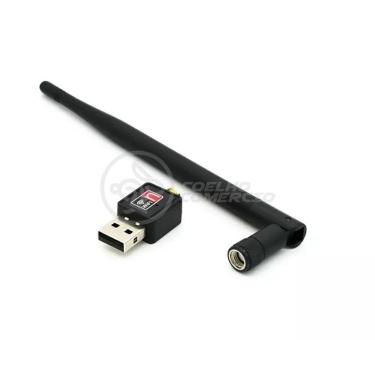 Imagem de Antena Usb 2.0 Receptor De Wifi Wireless 1200Mbps