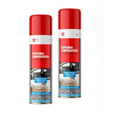 Imagem de Kit 2 Flotador Espuma Limpadora Multiuso Limpeza Profunda Liquido Desengordurante