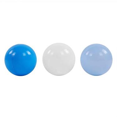 Imagem de Cryfokt 100 Peças Multicoloridas de 5,5 Cm LDPE Brinquedo para Bebês Bola Oceânica Bola de Plástico Durável para Crianças, Melhora a Percepção da Cor, Desenvolve Habilidade Visual, Material Não