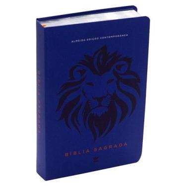 Imagem de Bíblia AEC - Letra Grande - Capa Azul