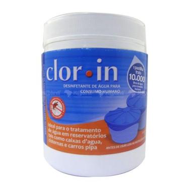 Imagem de Cloro em pastilha p/ caixa de 10.000 lt 25 x 20g - clorin