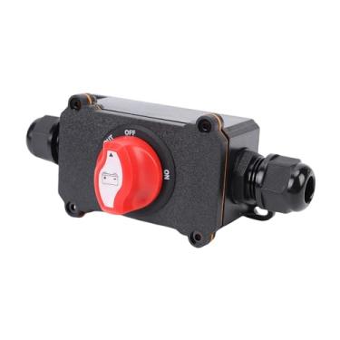 Imagem de Luocute Interruptor de Desconexão da Bateria, 150A IP66 à Prova D'água Rotativos Interruptor de Corte de Energia da Bateria, Caixa PA66 Retardante de Chamas e Contatos de Latão para