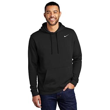 Imagem de Nike Men's Hoodie Black/White nkCJ1611 010 (X-Large)