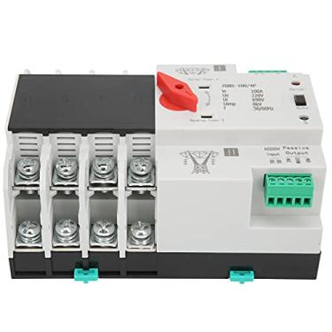Imagem de Naroote Interruptor de Transferência Automática de Energia Dupla ZGQ5-100/4P 220V para Fonte de Alimentação de Backup, Comutação Automática para Uso Doméstico