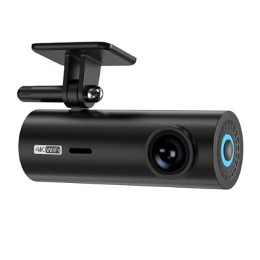 Imagem de Jectse Câmera Frontal do Carro 4K Dash Cam 170 ° Grande Angular WiFi DVR Com Visão Noturna G Sensor Loop Recording Modo de Estacionamento para Veículos