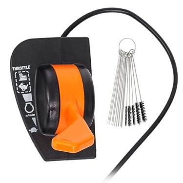 Imagem de GY21983 Cabo de estrangulamento adequado para John Deere 107S D100 D105 D110 D120 X105 X115R X125 X145 Controle de acelerador Cabo Push Pull Substituir OEM # GY21623 GY21307 GY219833