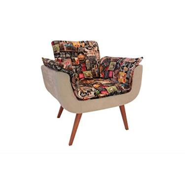Imagem de Poltrona Opalla Retrô - Cores, 01 Lugar, Base Palito