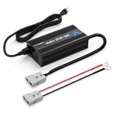 Imagem de Carregador de bateria de lítio LiFePO4 12V 20A