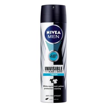Imagem de Desodorante Aerosol Nivea Invisible Masculino Fresh 150ml-Unissex