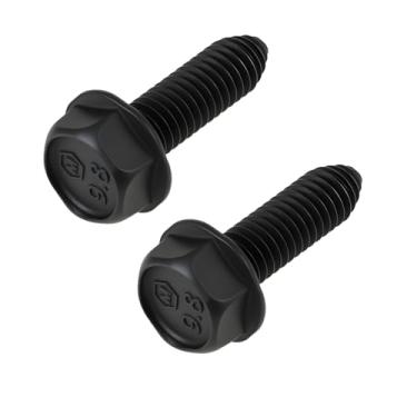 Imagem de LT Easiyl 2 peças de parafuso de fixação do suporte do para-choque dianteiro do carro N10160204 M6x25 compatível com Audi A3 8P