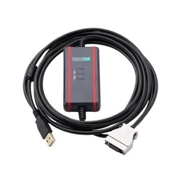 Imagem de EJWFASCV 2,5 m USB-CIF02+ adequado para cabo de programação PLC USB-CIF02+ cabo de download CPM1A/2A/CQM1/C200HS PLC linha de dados