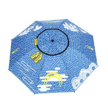 Imagem de Guarda-chuva portátil dobrável à prova de vento Toukens Ranbus Anime -