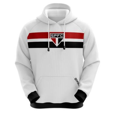 Imagem de Blusa  Agasalho do São Paulo SPFC Campeão de Tudo com Canguru Oficial 