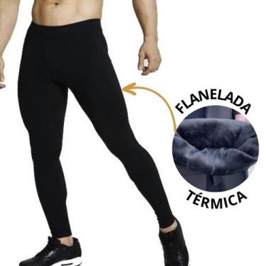Imagem de Meia Calça Térmica Frio Intenso Segunda Pele Masculina - Kit com 2 - M