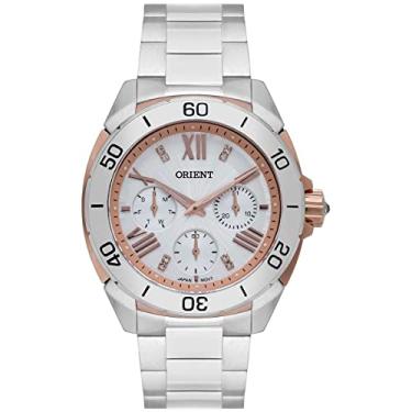 Imagem de Relógio Orient Feminino Ref: Ftkkm001 S3sb Multifunção Tricolor Cerâmica