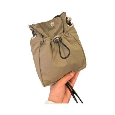 Imagem de Bolsa Transversal De Nylon Macio Multifuncional Mini Carteira Para Tel