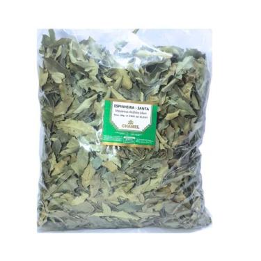 Imagem de Chá Erva Santa Espinheira Folhas 500G Pacote das Folhas Chamel