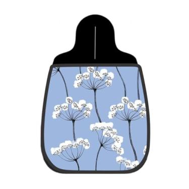 Imagem de Lixeira De Carro Organizador Lixinhocar Dente-de-Leão Fundo Azul