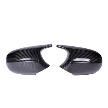 Imagem de Vista Traseira Caso Lateral Guarnição M-Estilo Tampas De Espelho Retrovisor Do Carro Compatível Com BMW E87 E81 E82 E90 E91 E92 E93 120i 128i 118d 120d 130i 2004-2013(Carbon Fiber Pattern)