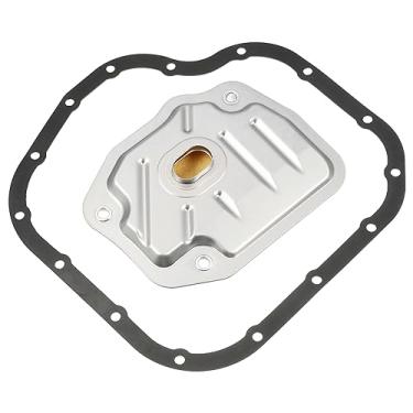 Imagem de uxcell 1 conjunto de panela de óleo de filtro de transmissão para TOYOTA Yaris 2005-2013 Nº 35330K4100