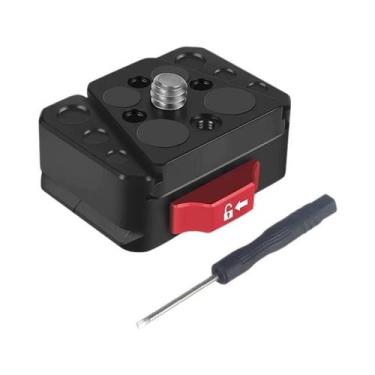 Imagem de Placa De Gimbal De Liberação Rápida V Mount Para GoPro Insta360 OSMO C