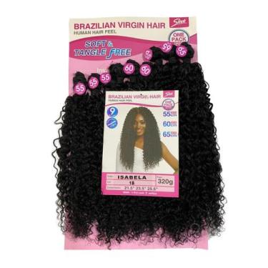 Imagem de Isabela-cabelo bio fibra-sleek, 1B