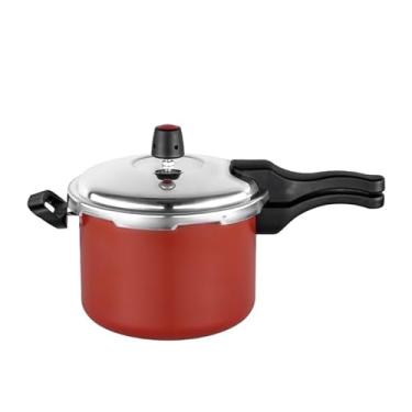 Imagem de Panela de pressão antiaderente de 4,5 litros (Vermelho)
