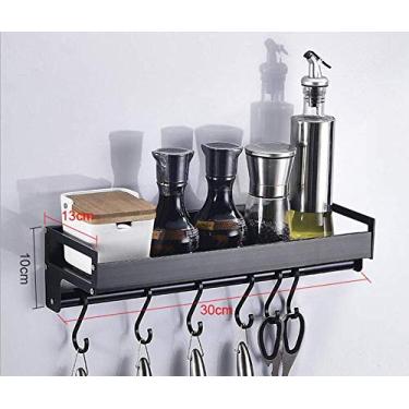 Imagem de Prateleira de banheiro de vidro temperado, retangular, sem pregos, sem danos, espaço autoadesivo, cesta de alumínio à prova de ferrugem para cozinha, acessórios de banheiro 20 (21)