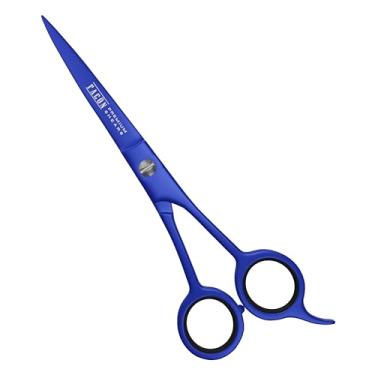 Imagem de Tesoura de corte de cabelo Facón – Tesoura de cabelo profissional de 16,5 cm, tesoura de barbeiro para salão de beleza, aço inoxidável japonês, tesoura premium de corte de precisão para homens