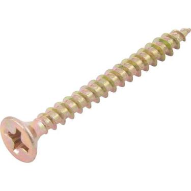 Imagem de Parafuso Madeira Chipboard, Cabeça Chata, Fenda Cruzada/phillips, 3,5 