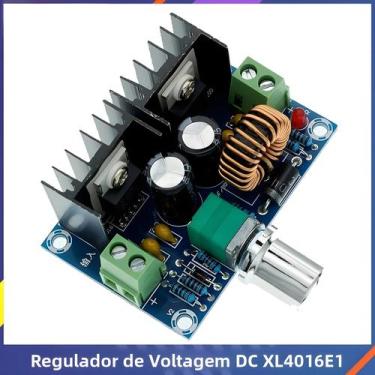 Imagem de Conversor DC-DC Step down Ajustável De 4-40V Para 1.25-36V 8A 200W XH-