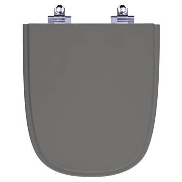 Imagem de Assento Sanitário Amortecido Ambar (Cinza Escuro) Para Vaso