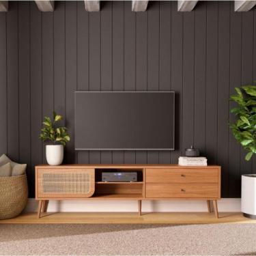 Imagem de Rack para TV até 60 Polegadas 1 Porta 2 Gavetas 220cm TB311 Dalla Cost