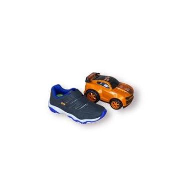 Imagem de Tênis Infantil Kidy Calce Facil + Carro 00706548589-Masculino