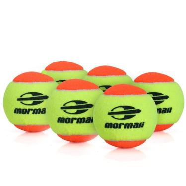 Imagem de Bola de Beach Tennis Mormaii Premium Pro Pack com 06 Unidades
