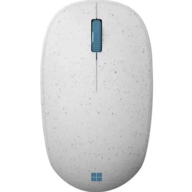 Imagem de Mouse sem fio, Microsoft Ocean Plastic, Branco Pontilhado - I38-00019
