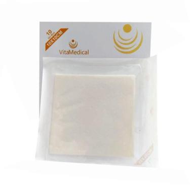Imagem de Curativo Alginato De Calcio E Sodio 10X10 Com 10 Kanglisorb - Vitamedi