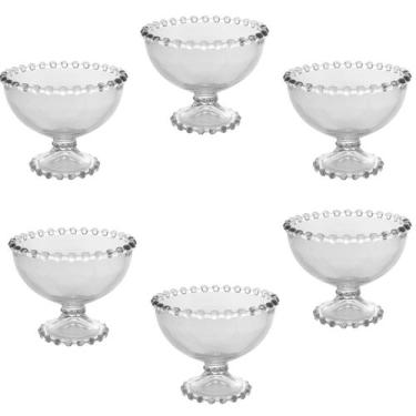 Imagem de Conjunto de 6 Taças Cristal Para Sobremesa Pearl Wolff