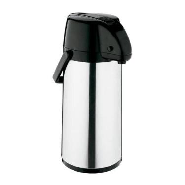 Imagem de Garrafa Térmica Soprano Inox 1L, 1L, Inox