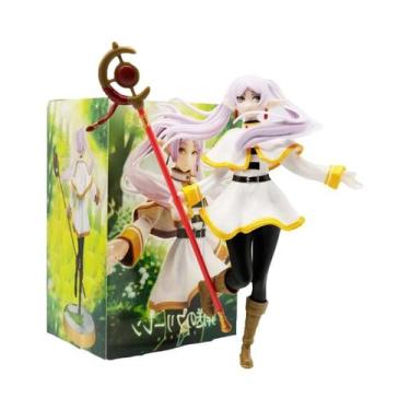 Imagem de Figura Kawaii Anime Frieren beyond Journey's End De 20cm Em PVC, Decor