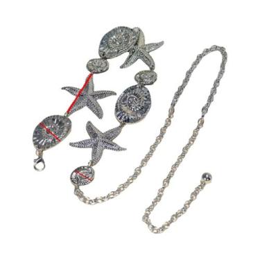 Imagem de Cinto De Cintura Feminino Retrô Boêmio Étnico De Alta Qualidade Com Co