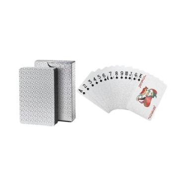 Imagem de Cartas De Baralho Plásticas Douradas À Prova d'Água Para Jogos De Poke