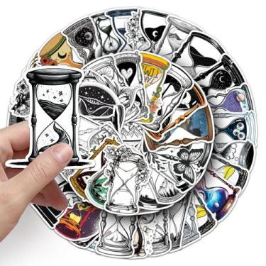 Imagem de Adesivos, ampulheta, vinil impermeável, anime, 51 unidades - yiweisai