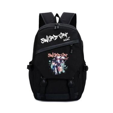 Imagem de Mochila Sword Art Online Kirito Yuuki Asuna para crianças - yiweisai