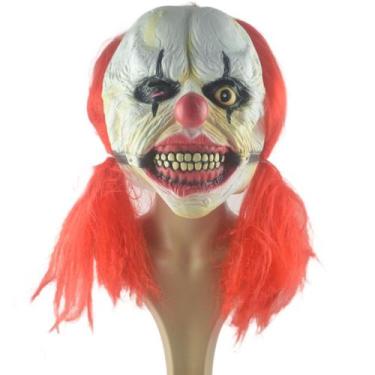 Imagem de Mask Devil Clown Latex para festa à fantasia de carnaval de Halloween 