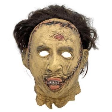 Imagem de Máscara de Halloween Texas Chainsaws Massacres Cosplay Latex - yiweisa