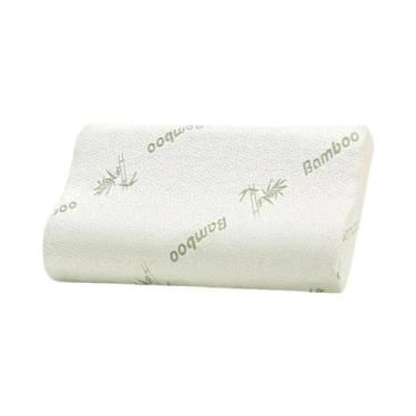 Imagem de Almofada De Espuma De Memória De Bambu Com Capa Removível, Almofada Er