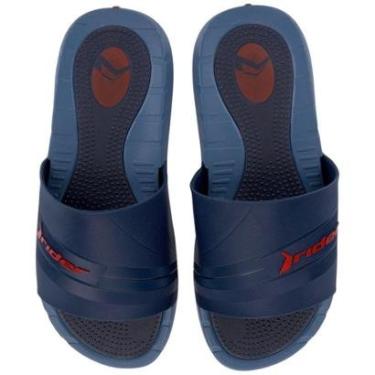 Imagem de Chinelo Masculino Slide Estilo Rider Rush Palmilha Massageadora-Masculino