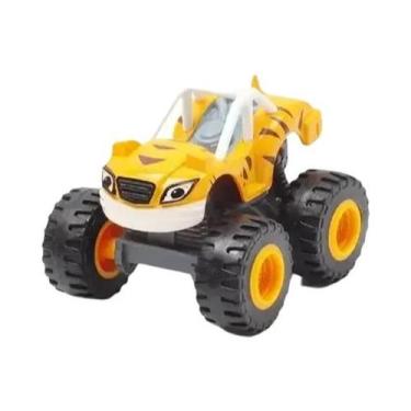 Imagem de Brinquedos De Carros Monster Truck: Figura Do Russian Crusher Flame E 